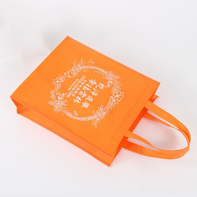 Custom Logo Nicht gewebte Einkaufstaschen Wiederverwendbar und umweltfreundlich