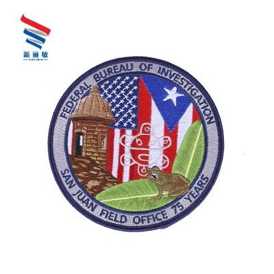 Personalisierte Logo-Kleidung Stickplatte mit Sequins Dekoration