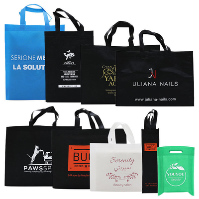 Foldable Custom Logo Stock Wiederverwendbares Lebensmittel Verpackung Tote Bag