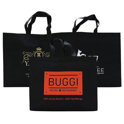 Foldable Custom Logo Stock Wiederverwendbares Lebensmittel Verpackung Tote Bag
