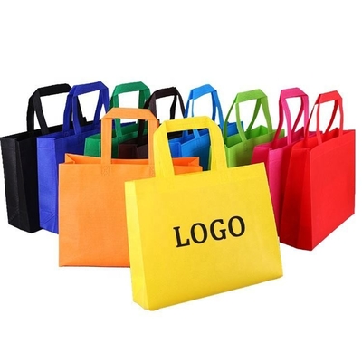 Custom Logo Nicht gewebte Tasche Wiederverwendbare Einkaufstasche