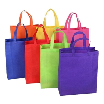 Custom Logo Nicht gewebte Tasche Wiederverwendbare Einkaufstasche