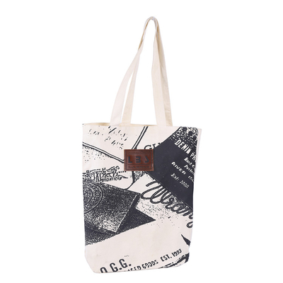 30*40*10cm Bio-Baumwoll-Tote-Tasche mit Zugseil