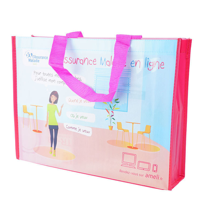 OEM/ODM Akzeptable Mehrfarbige Pp-Nichtgewebte Tote-Taschen für den Einkauf