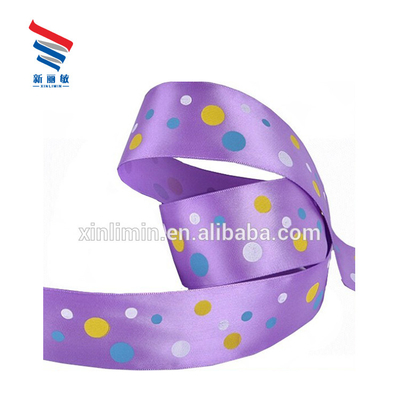 Niedriges Mindestmaß für gedruckte 3 Zoll Satin-Bandband