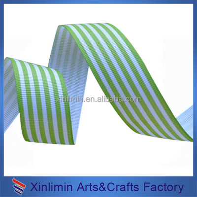 Mode und nützliche gedruckte Satin Grosgrain Moire Band für individuelle Marken