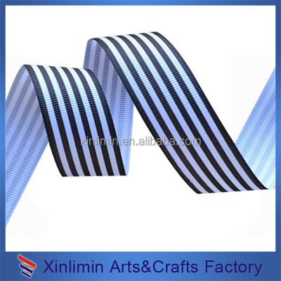 Mode und nützliche gedruckte Satin Grosgrain Moire Band für individuelle Marken