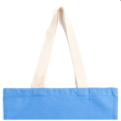 Custom gedruckte Baumwollwäsche Einkaufstüte mit recycelten Eigenschaften