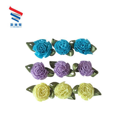 Farbenfrohe vorgefertigte Flecken Rose Blume Band Kleine und zarte Stil nach Ihren Bedürfnissen