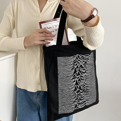 Custom Canvas Tote Bag Casual Große Shoulder-Einkaufstüte für modische Shopping