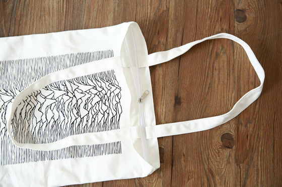 Custom Canvas Tote Bag Casual Große Shoulder-Einkaufstüte für modische Shopping
