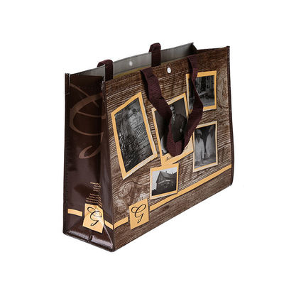 Akzeptable OEM/ODM-Anpassung Druck wiederverwendbares Lebensmittel PP-Laminat nicht gewebte Tote-Tasche