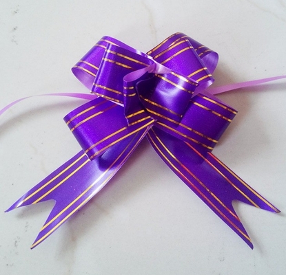 PP Pull String Ribbon Hochzeitswagenbogen für Weihnachtsgeschenke Verpackung in verschiedenen Größen