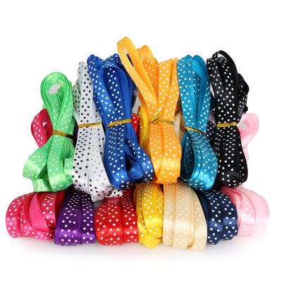 3mm-100mm Polyester Satinband in lebendigen Farben für Einseite Stil und Stoff