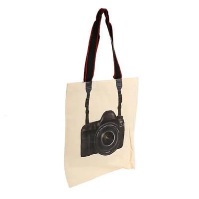 Anpassbare Bildschirmdruckkamera Shopping Tote Bag für langlebige und personalisierte