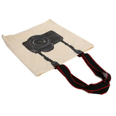 Anpassbare Bildschirmdruckkamera Shopping Tote Bag für langlebige und personalisierte