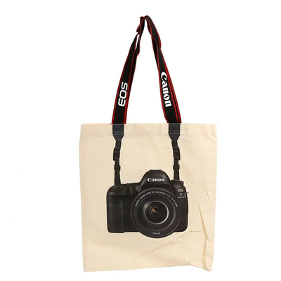 Anpassbare Bildschirmdruckkamera Shopping Tote Bag für langlebige und personalisierte