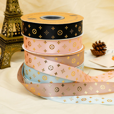 Feste Farbe Fleckenbox Geschenkverpackung Verpackung Blumen Hochzeitsband mit Satingewebe