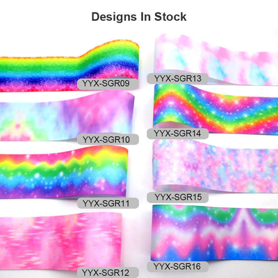 100% Polyester Einzelgesicht Designer Grosgrain Band Streifen 3 Zoll