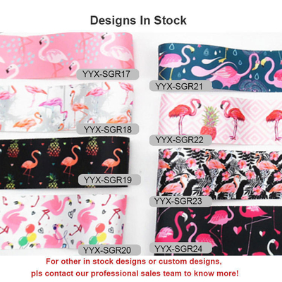 100% Polyester Einzelgesicht Designer Grosgrain Band Streifen 3 Zoll