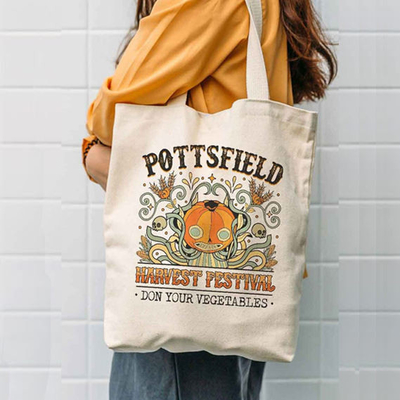 Personalisiertes Logo Große Bio-Baumwolle Leinwand Lebensmittelgeschäft Tote Bag für OEM / ODM
