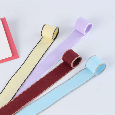 Einfache Ivory Satin Car Ribbon Bogen für Hochzeitshaare Accessoires