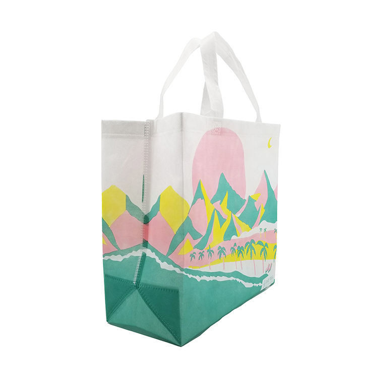 Nicht gewebter Einkaufstaschen-Tote-Tasche mit umweltfreundlichem Material und individueller Farbe