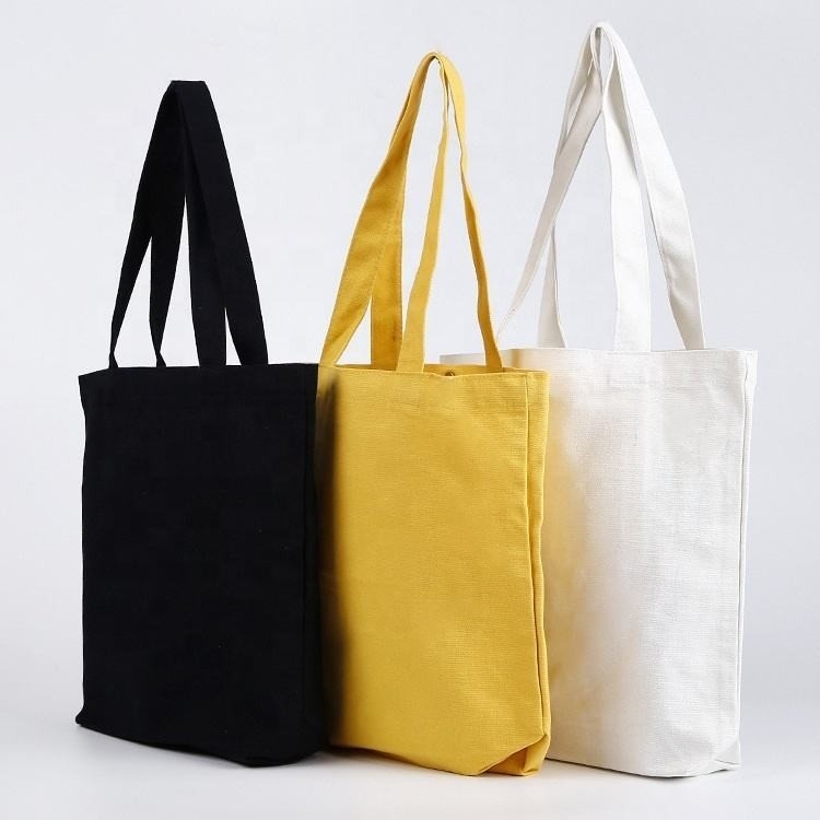 Farbige Handtaschen für den Einkauf von 100% Bio-Baumwolle