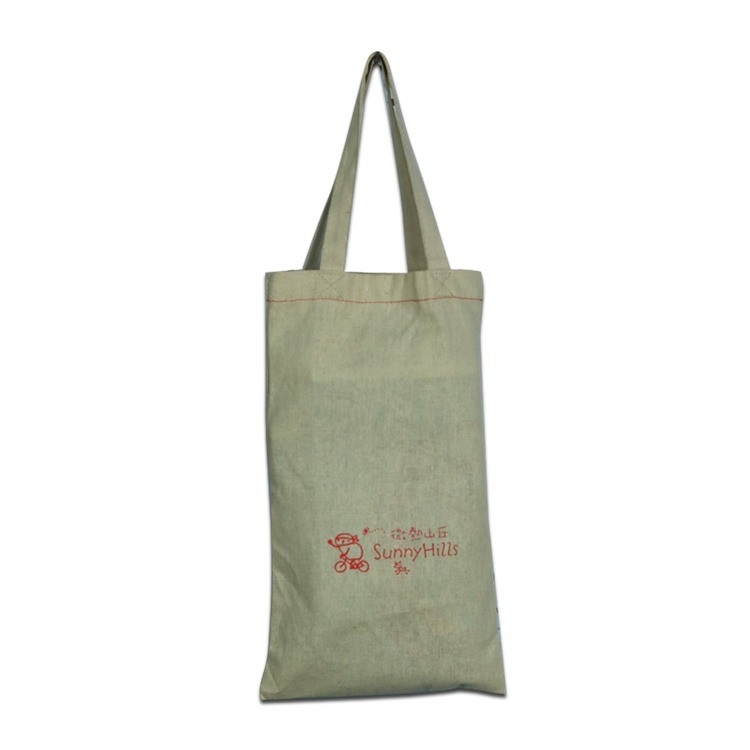 30*40*10cm Bio-Baumwoll-Tote-Tasche mit Zugseil