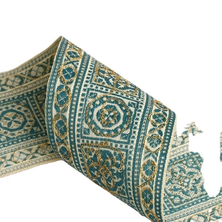 Hochfestigkeit Double Face Custom Jacquard Band für Geschenkverpackung und Dekoration