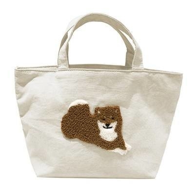 Custom Logo Love Animal 3D Handtuch Broderierte Baumwoll-Tote-Tasche für den Einkauf