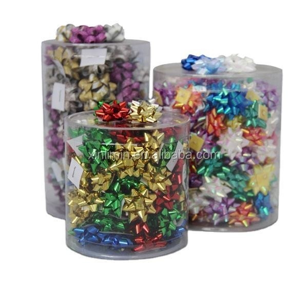 PP-Band-Druck Weihnachtsstern-Bogen-Set für Geschenkverpackung und Verpackungsbox Dekoration